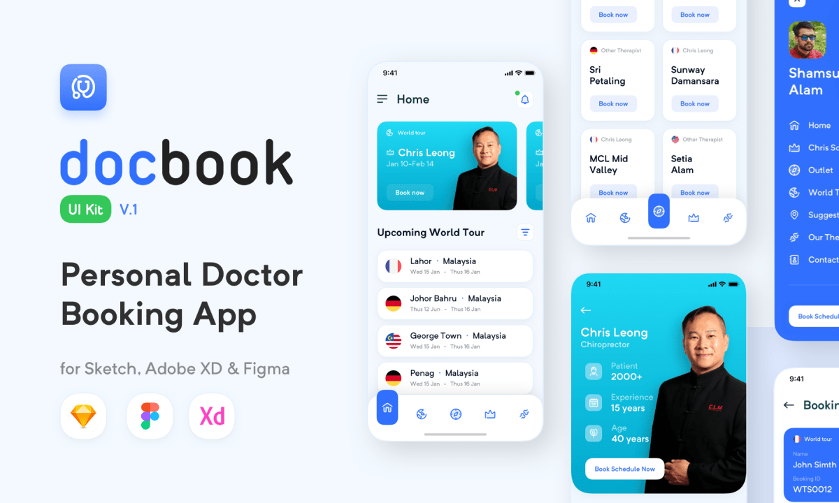 docBook - Personal Doctor Booking App