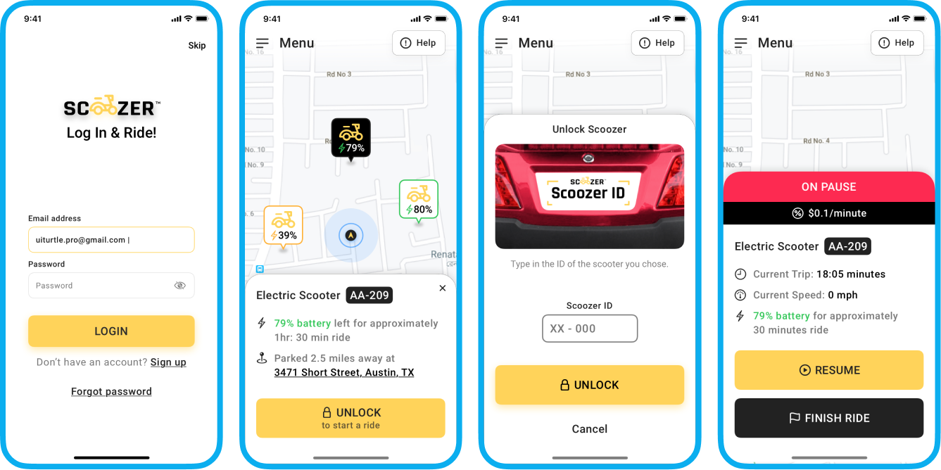 Final app design (Key moments) Competitive analysis
